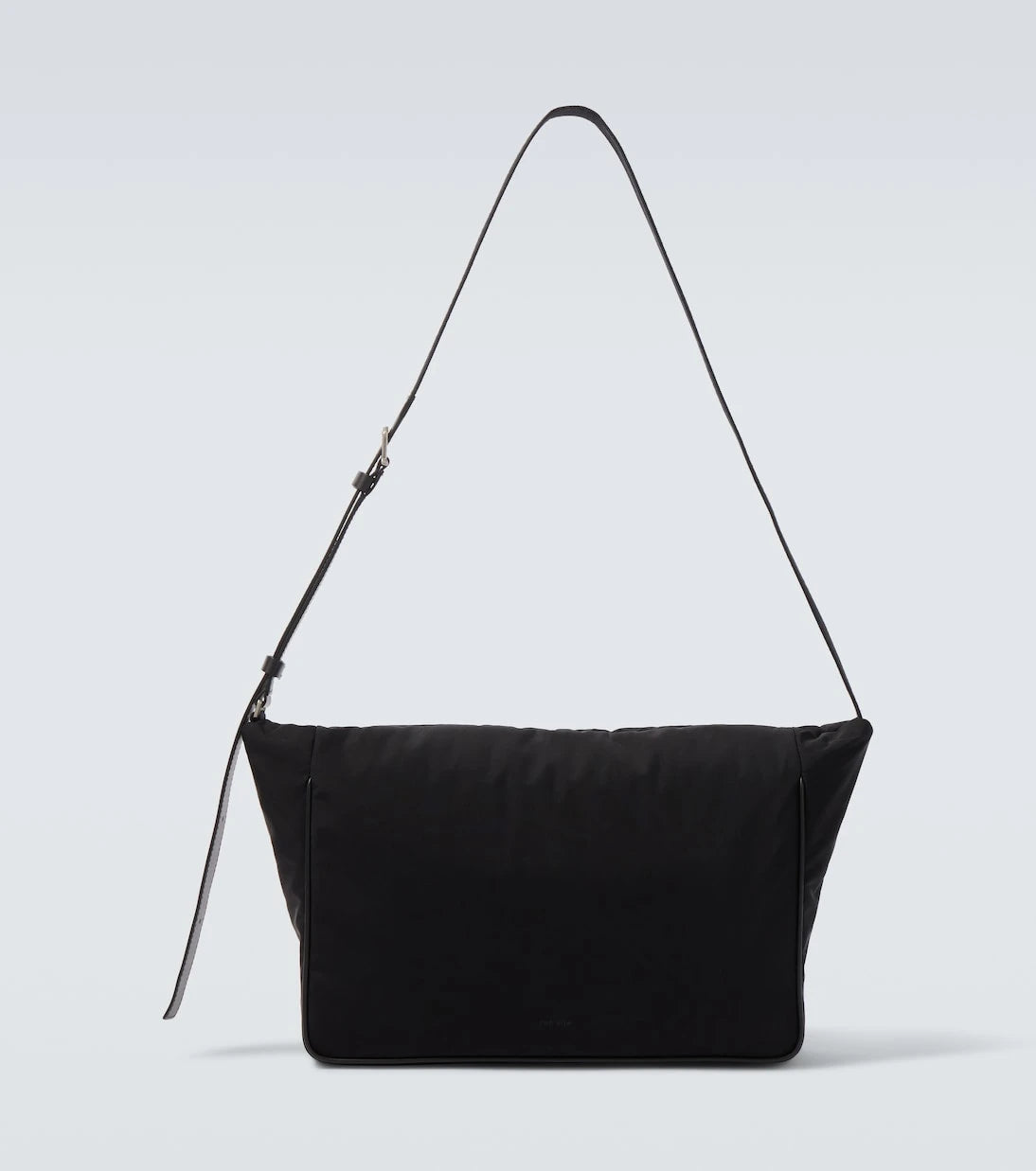 The Row - Lloyd leather-trimmed shoulder bag