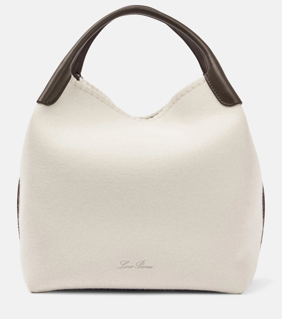 Loro Piana - Bale Large cashmere bucket bag
