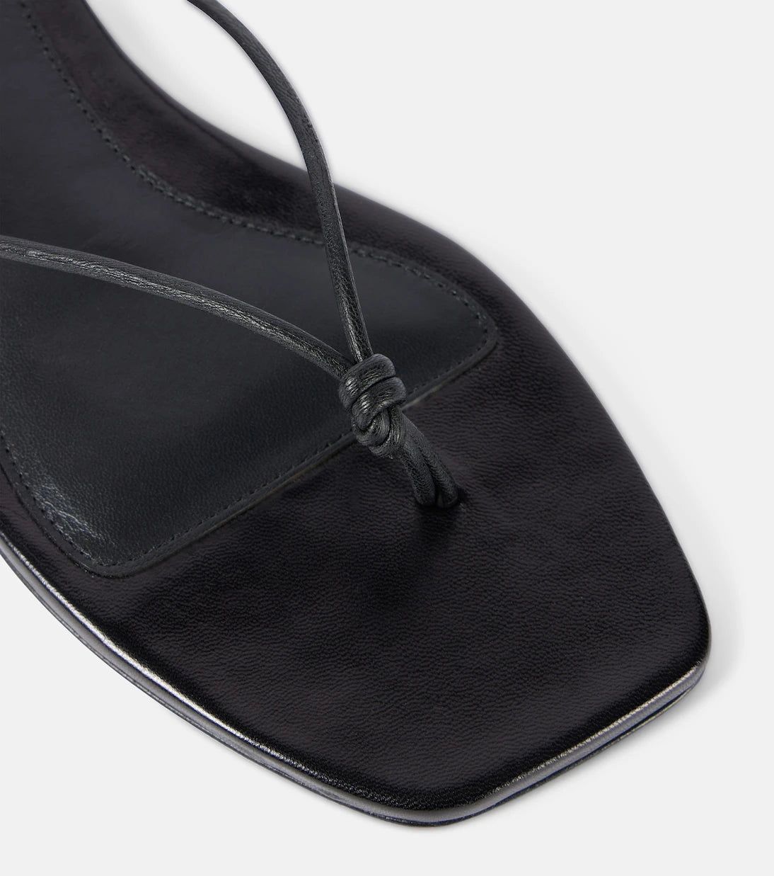 Toteme - The Knot leather thong sandals