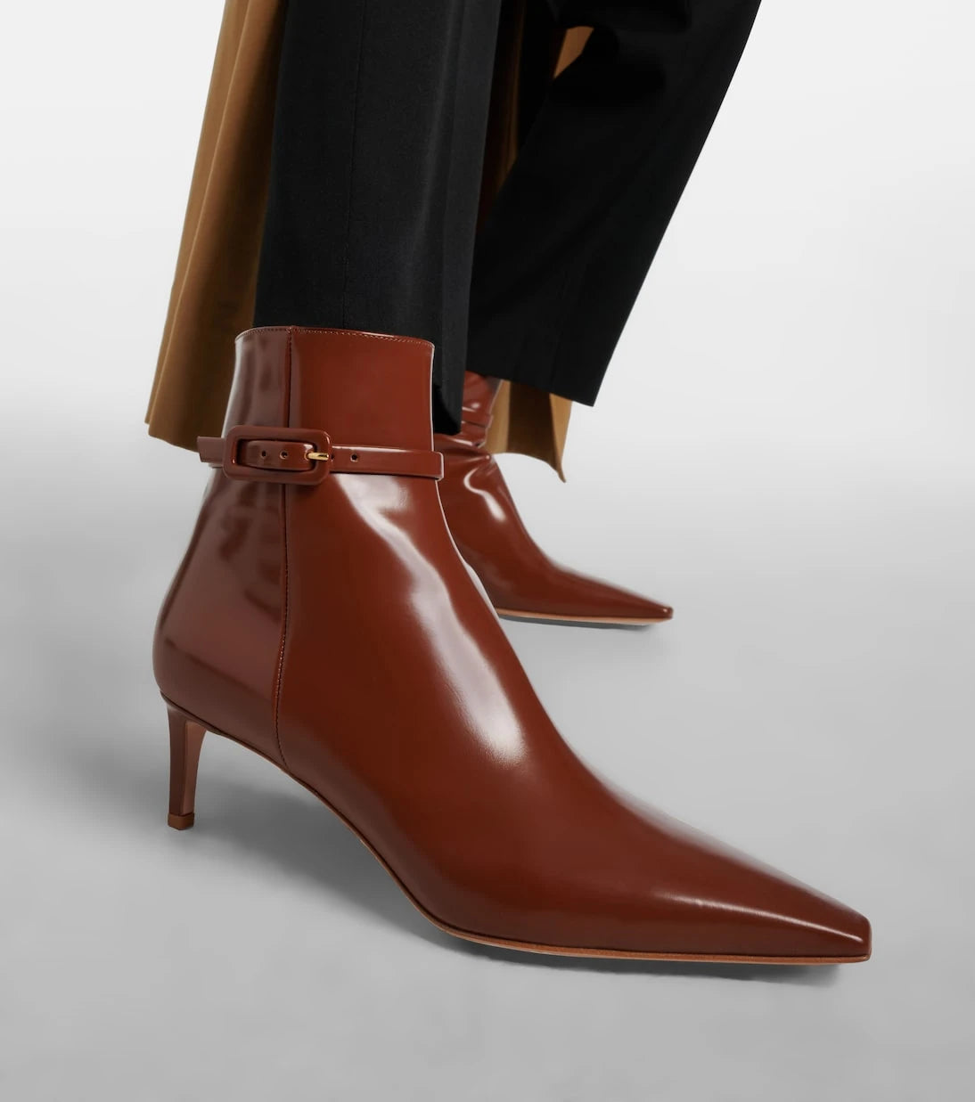 Gianvito Rossi - Patent leather ankle boots
