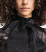 Zimmermann Black Silk Hypnotic Pussybow Blouse