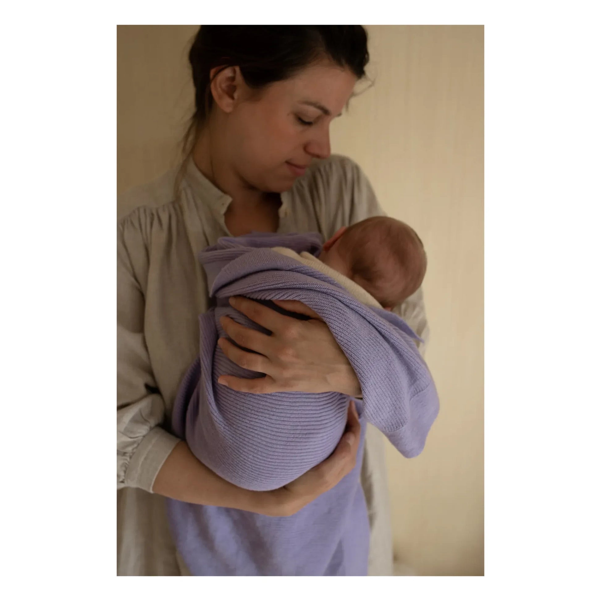 Hvid - Gust Merino Wool Blanket | Lilac