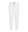 Cotton Drawstring Tapered Trousers
