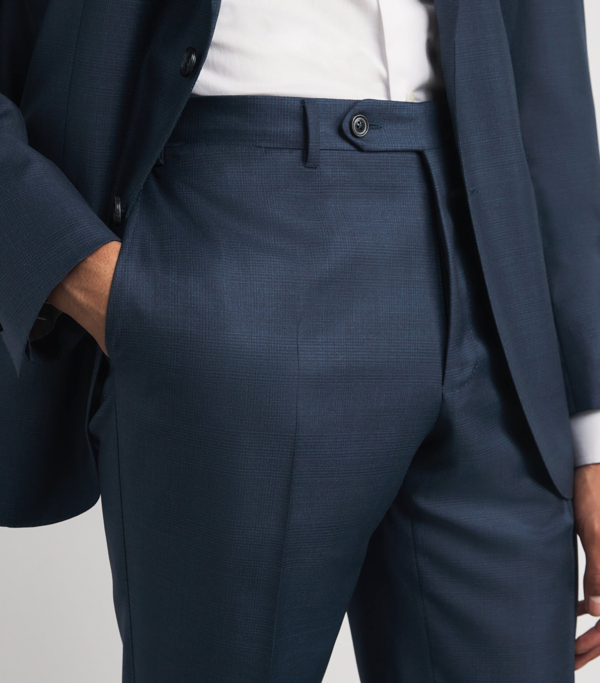 Canali Wool Check 2-Piece Suit