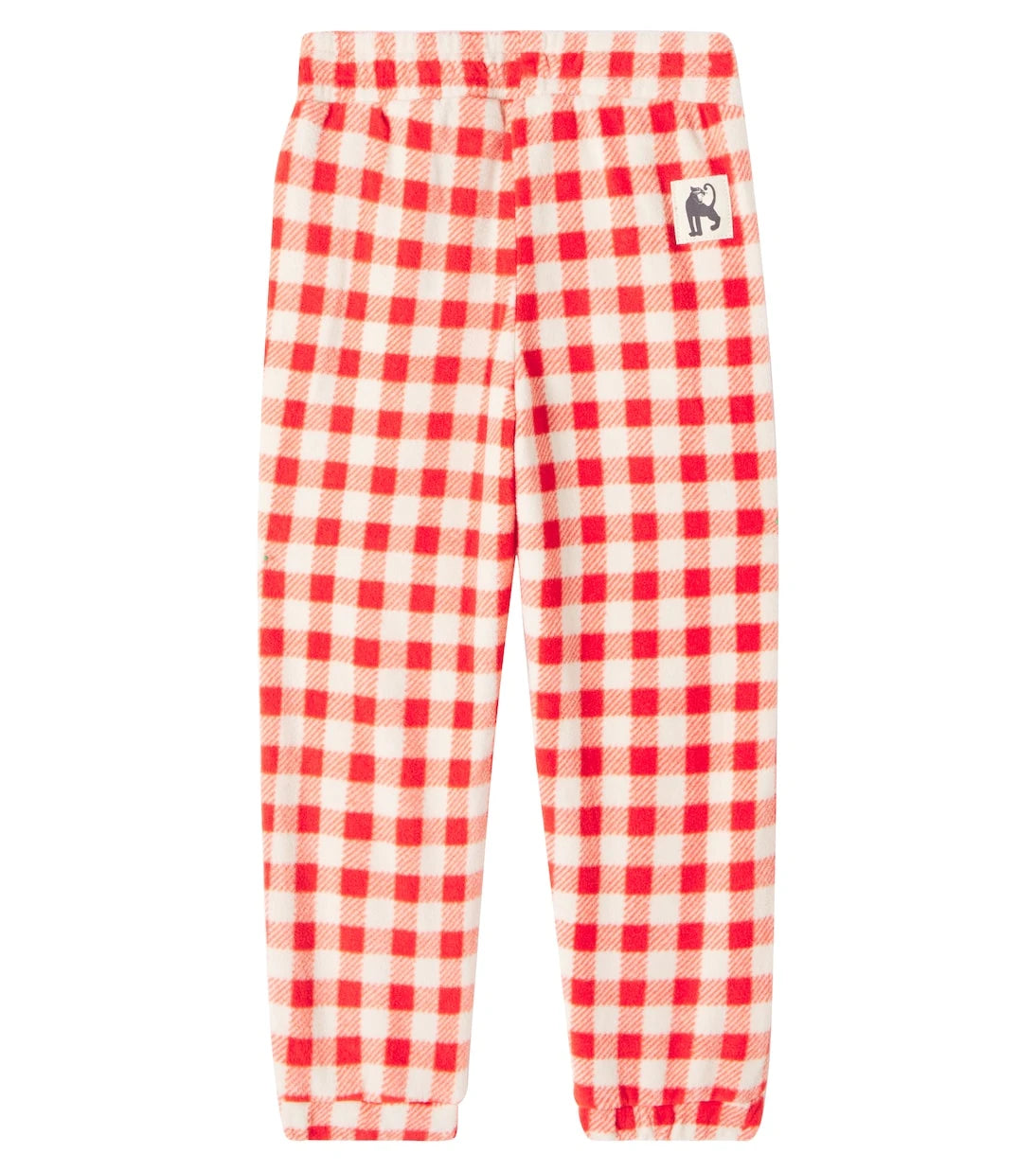 Mini Rodini - Gingham fleece sweatpants