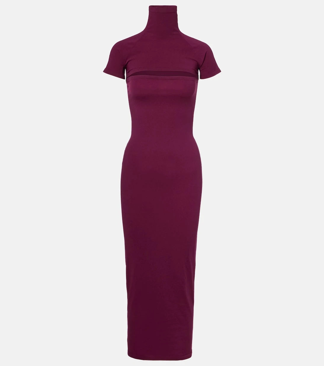Alaïa - Second-Skin jersey midi dress