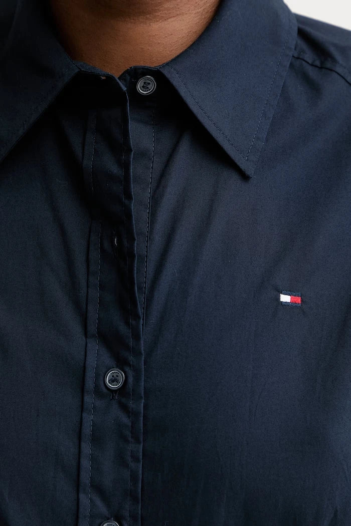 Tommy Hilfiger рокля тип риза от памук