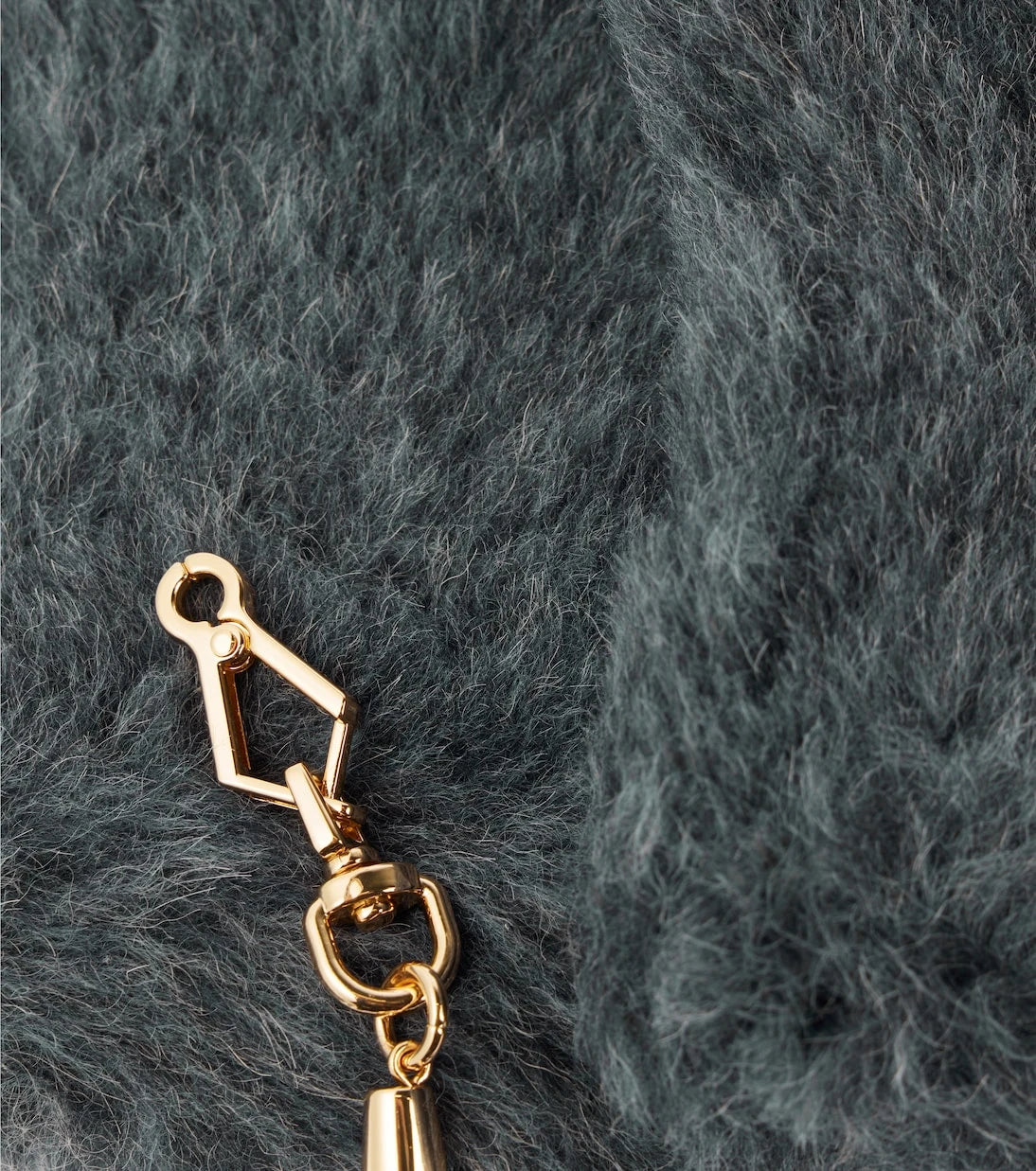 Max Mara - Wool and silk teddy gloves