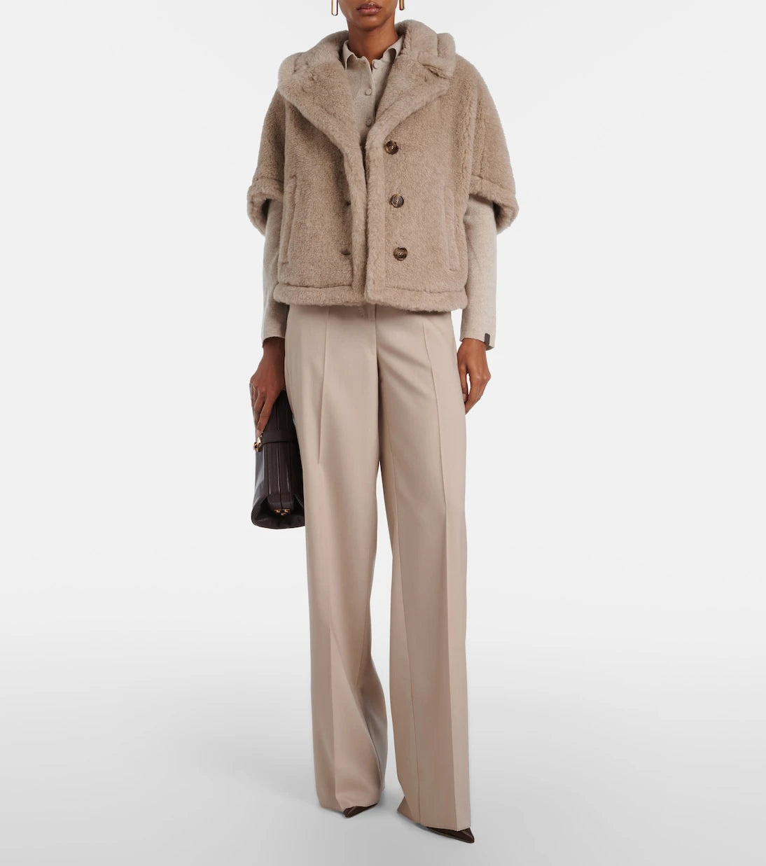 Max Mara - Corvino teddy cape