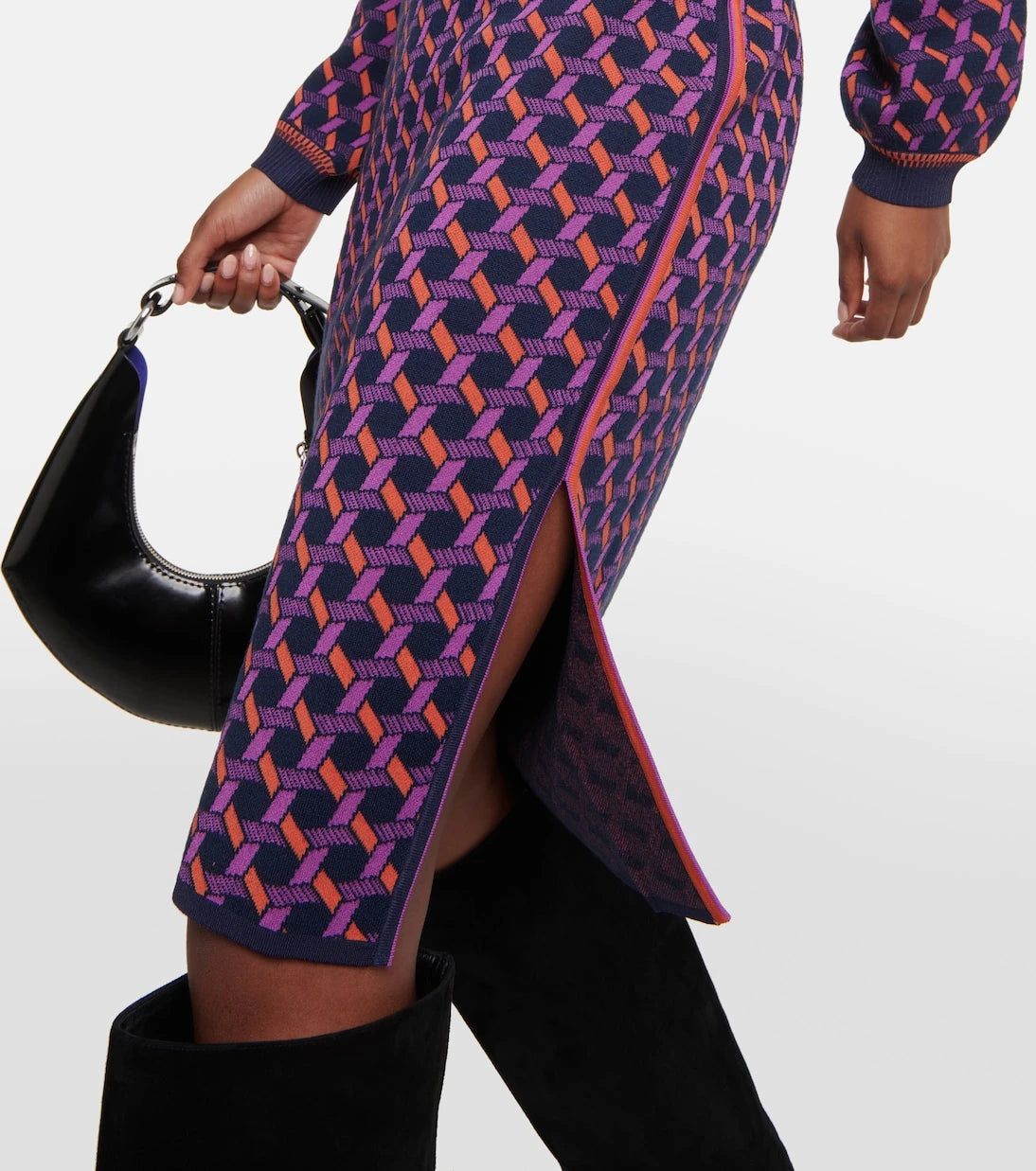 Diane von Furstenberg - Hazel jacquard midi skirt