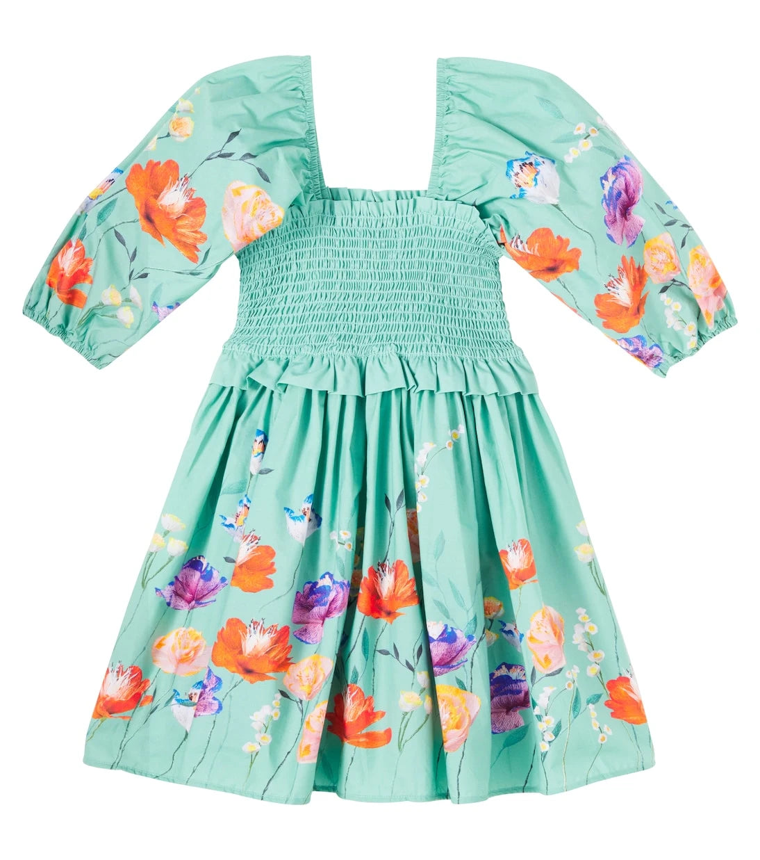 Molo - Chipie floral cotton poplin dress