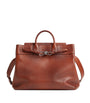 Small Calfskin Andiamo Voyager Holdall