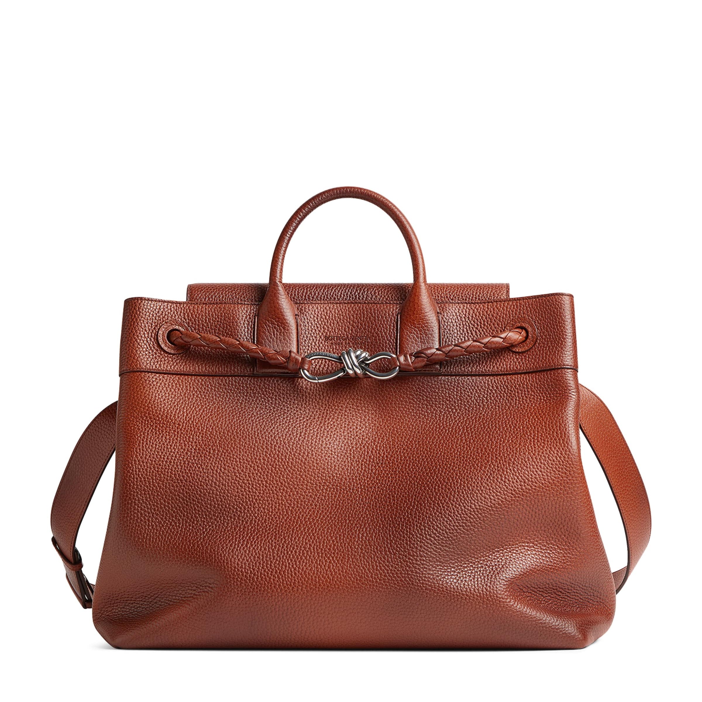 Small Calfskin Andiamo Voyager Holdall