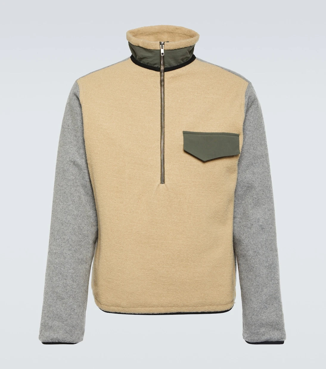 Ranra - Dorg wool-blend zip-up sweater