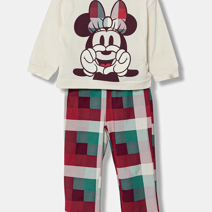 United Colors of Benetton Çocuk Pamuk Pijama (2'li)