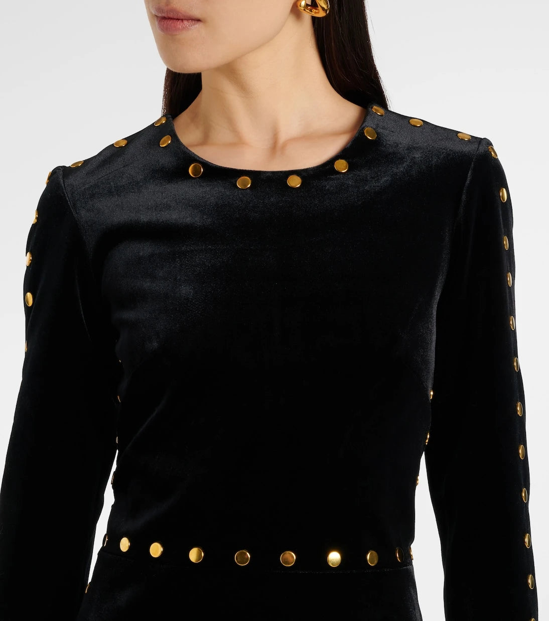 Dodo Bar Or - Ska velvet minidress