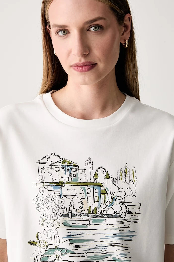 Weekend Max Mara тениска дамска от памук WKDSALA