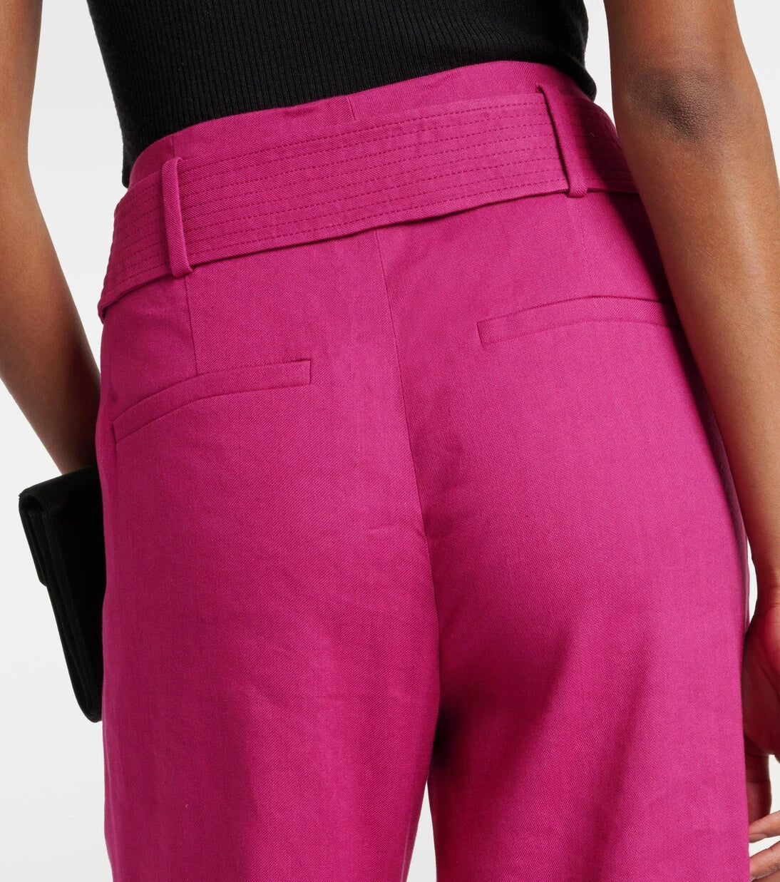Veronica Beard - Sunny linen-blend twill flared pants