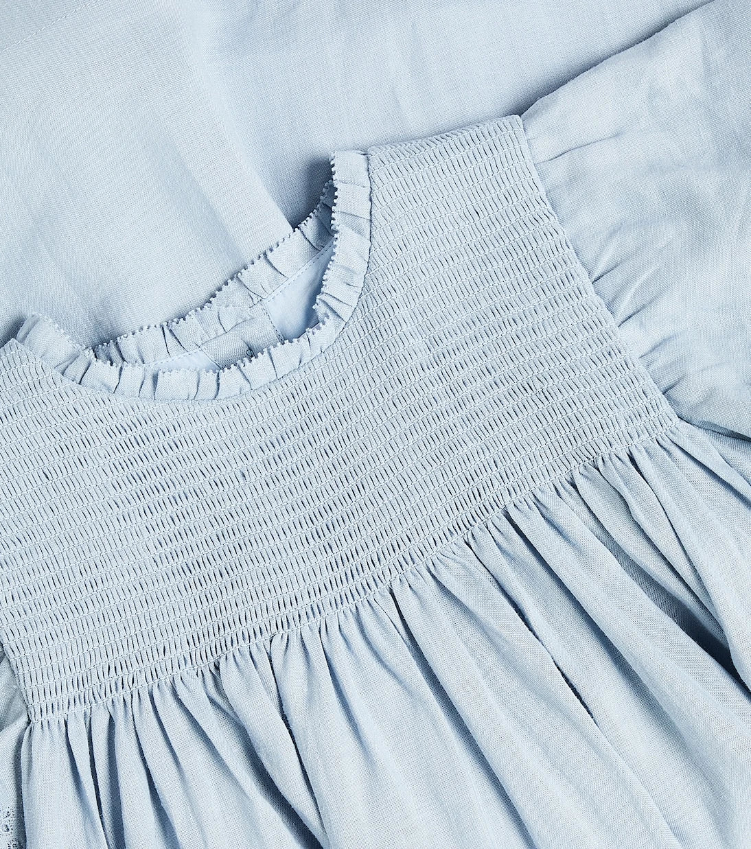 C'era Una Volta - Vanya ruffled ramie dress