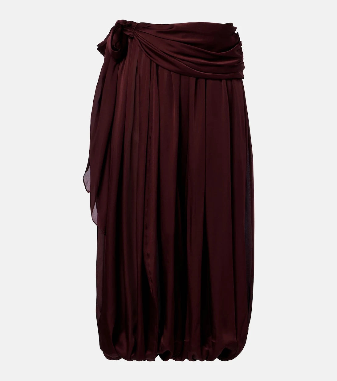 Zimmermann - Luna silk satin chiffon balloon pants