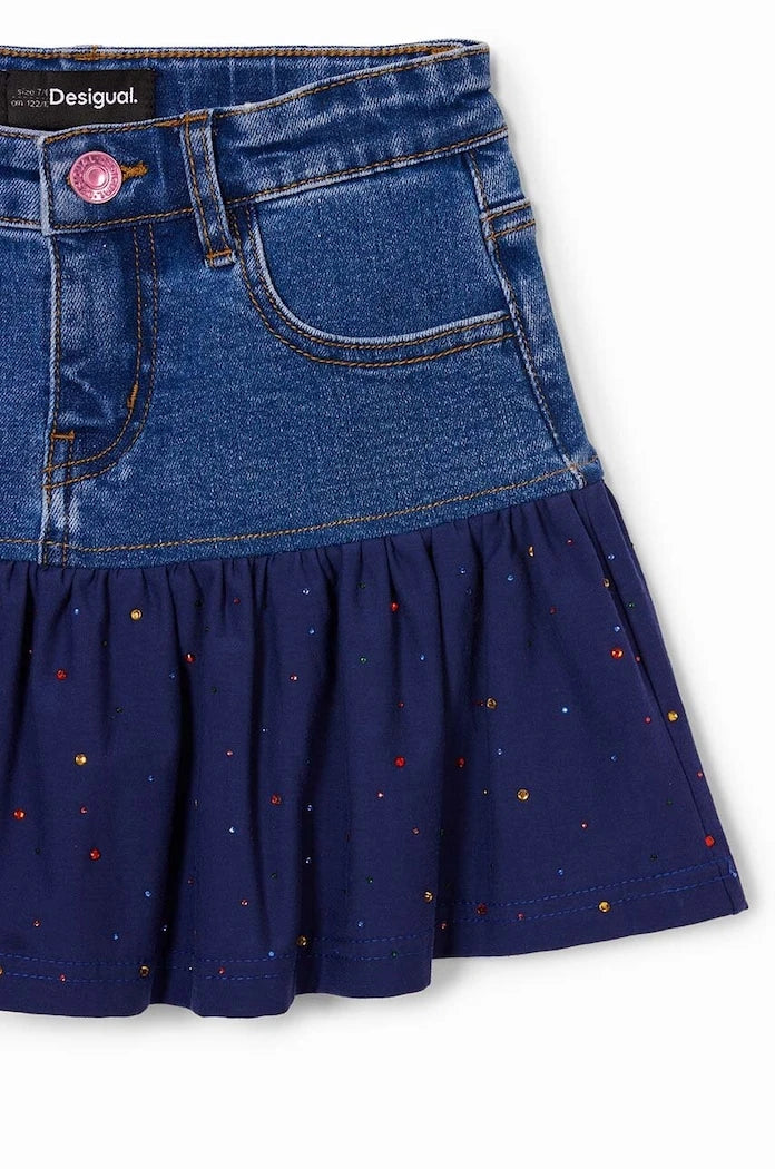 Детска дънкова пола Desigual