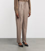 Max Mara Beige Relaxed Drawstring Trousers