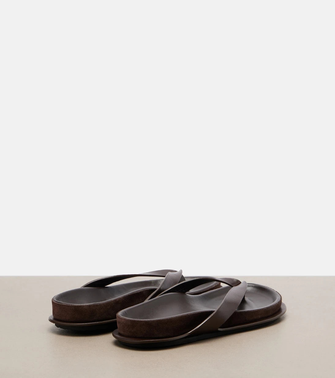 Jacquemus - Tatanes leather thong sandals