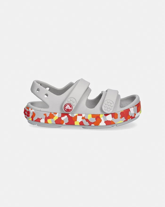 Çocuk sandaletleri CROCBAND CRUISER GLOW CONFETTI BAND SANDAL T