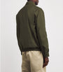 Green Water-Repellent Harrington Jacket