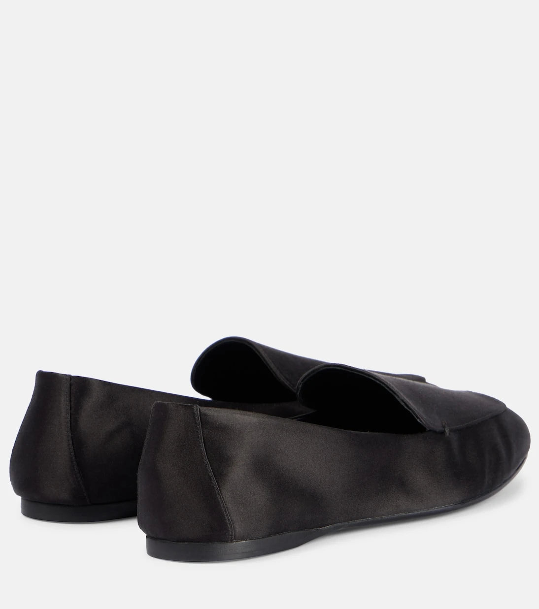Khaite - Monroe satin loafers