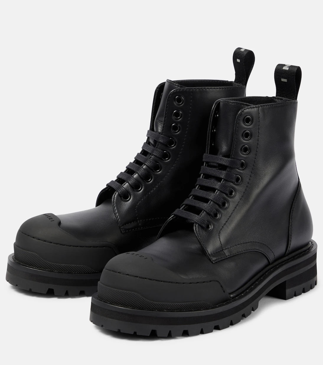 Marni - Dada leather combat boots
