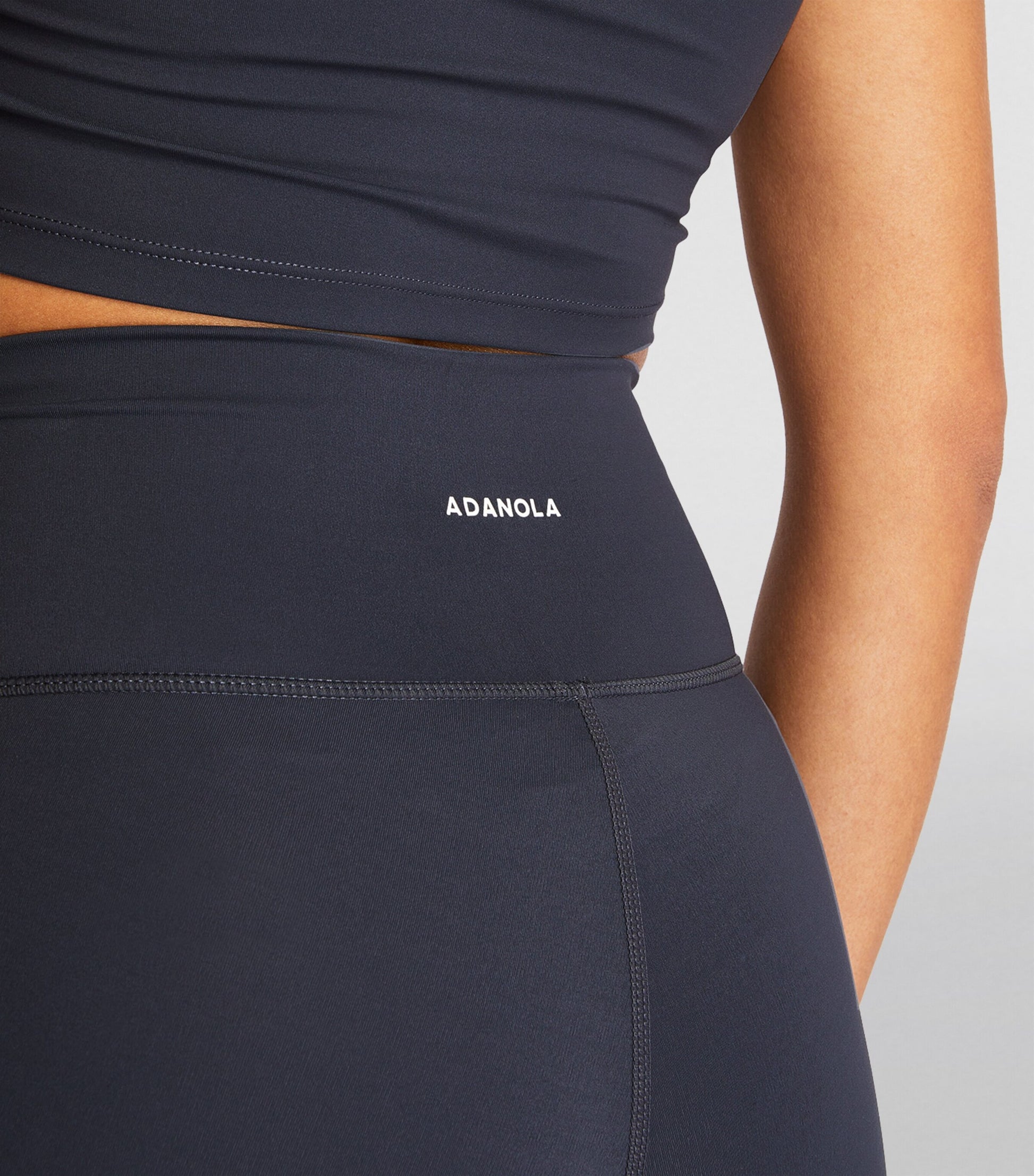 Adanola Black Ultimate Wrap Over Leggings