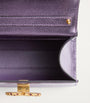 Purple Mini Calf Leather VSLING Top-Handle Bag