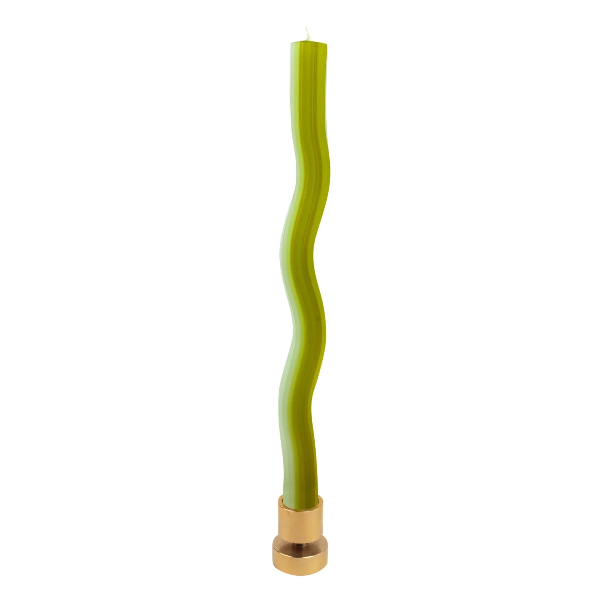 Lex Pott - Wiggle Candles - Set of 2 | Green