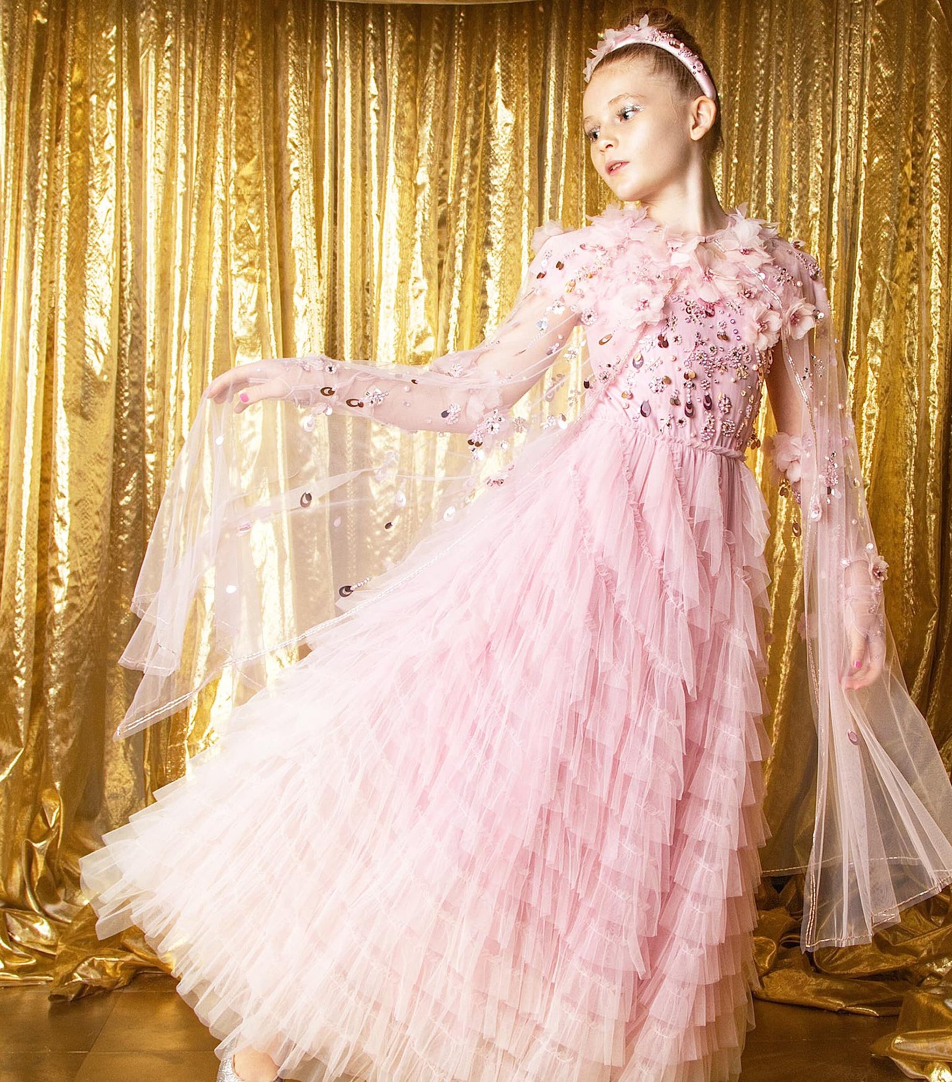 Embellished Zahra Cape