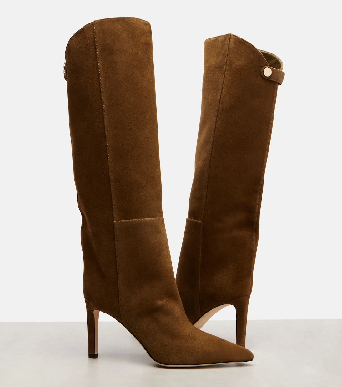 Jimmy Choo - Alizze 85 suede knee-high boots