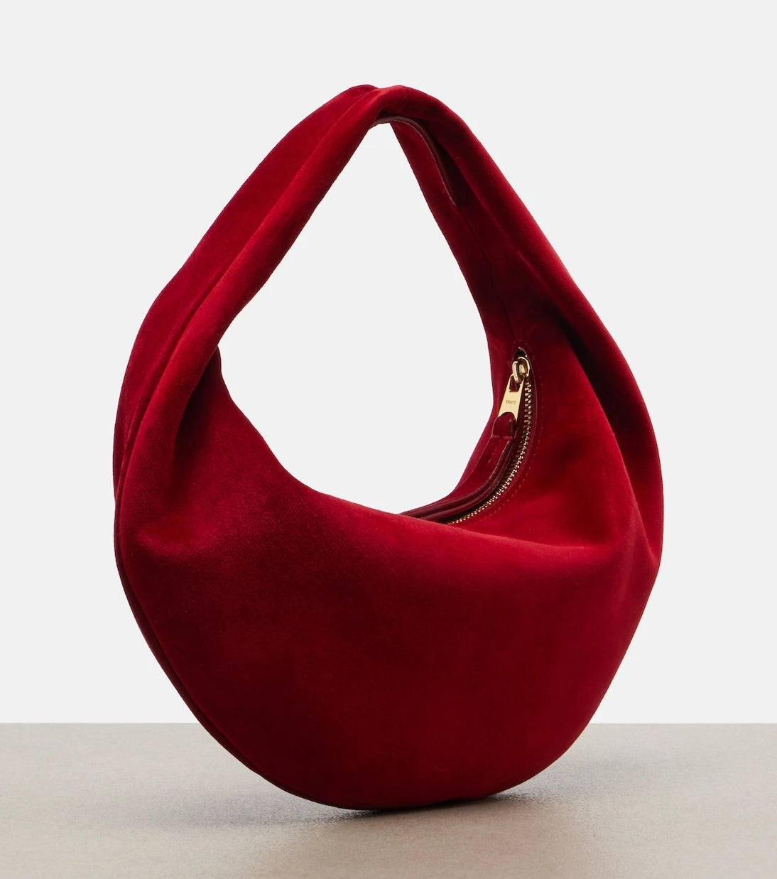 Khaite - Olivia Mini suede top-handle bag