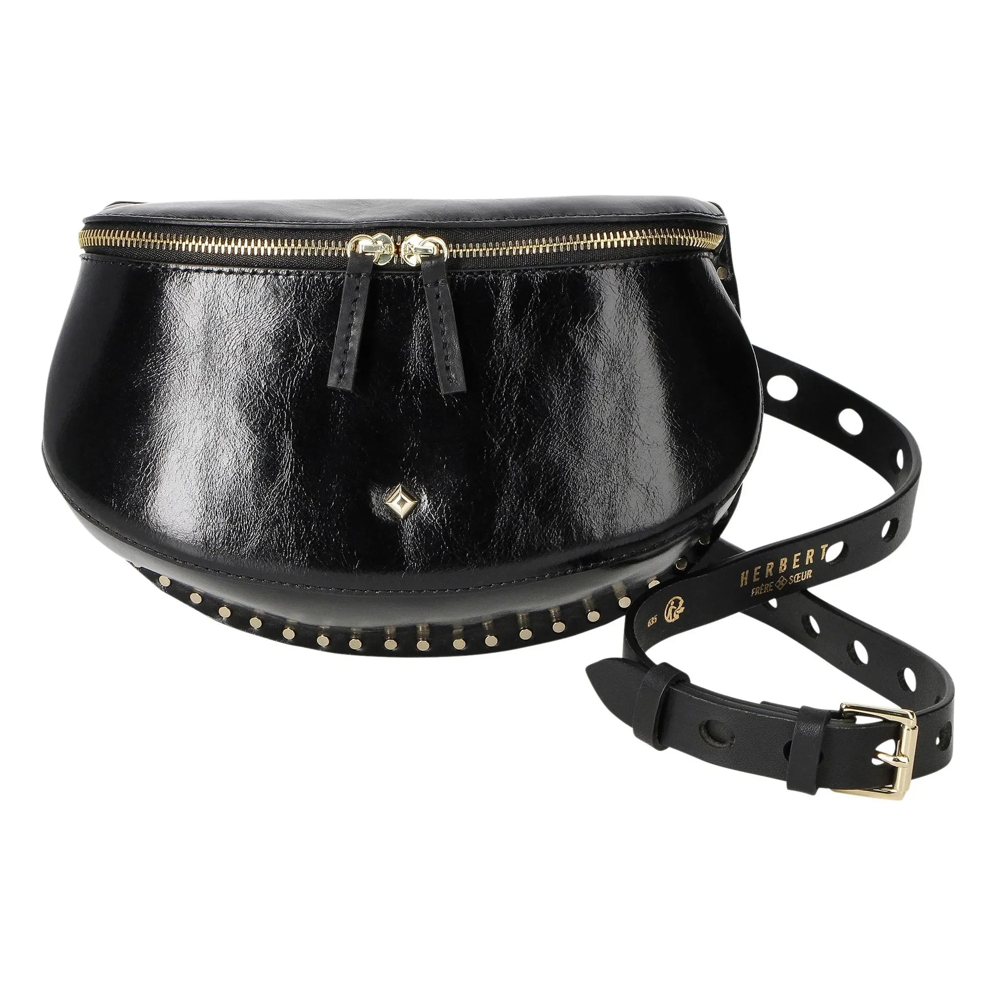 herbert frère soeur - Banana La Lili Cuir | Black