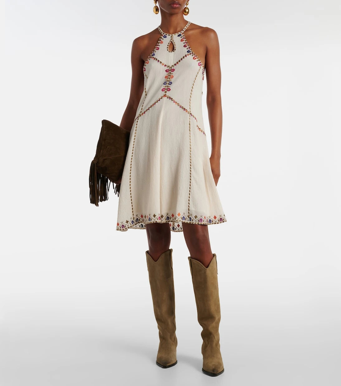 Isabel Marant - Denvee suede knee-high boots