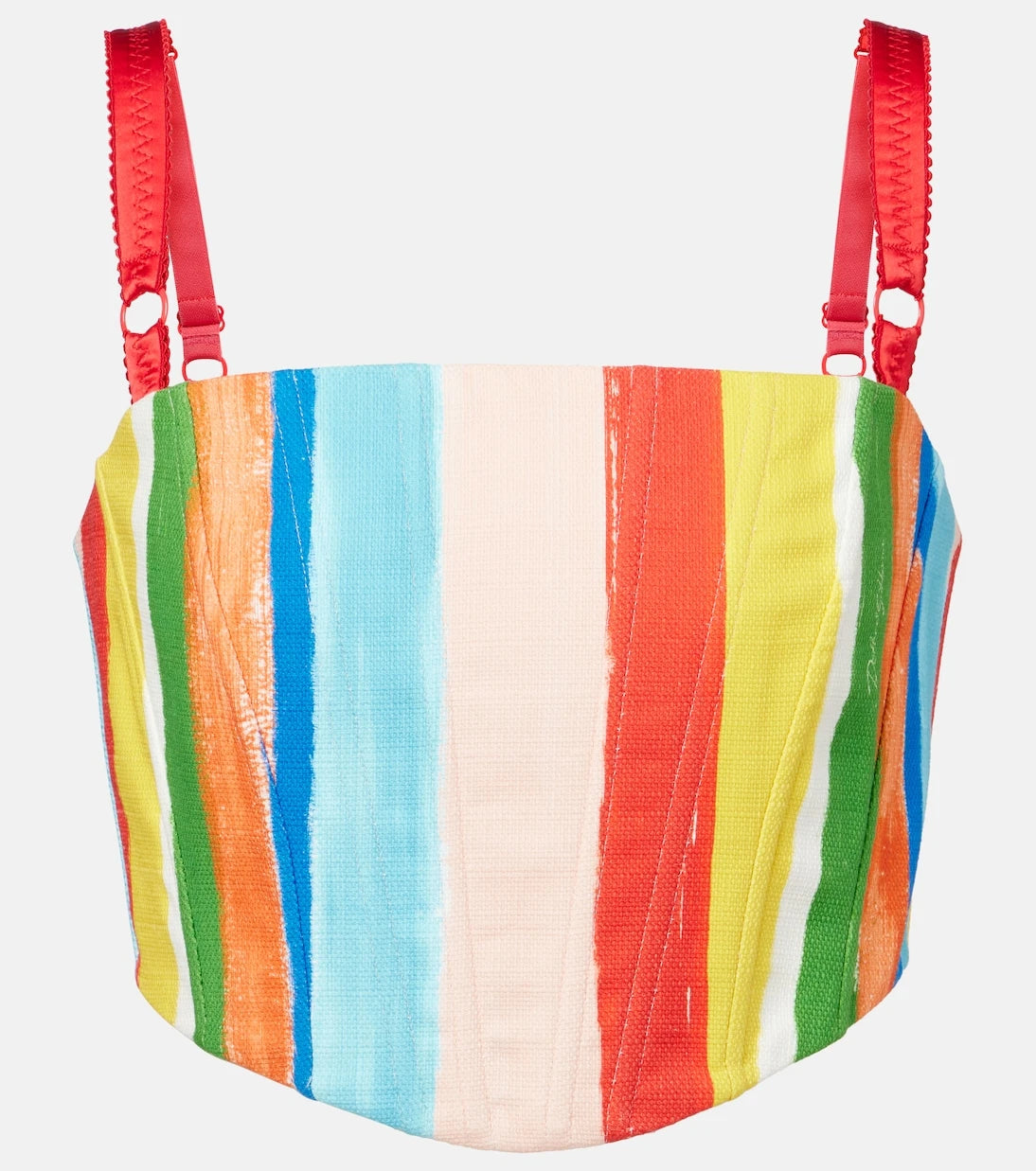Dolce&Gabbana - Striped cotton-blend tank top
