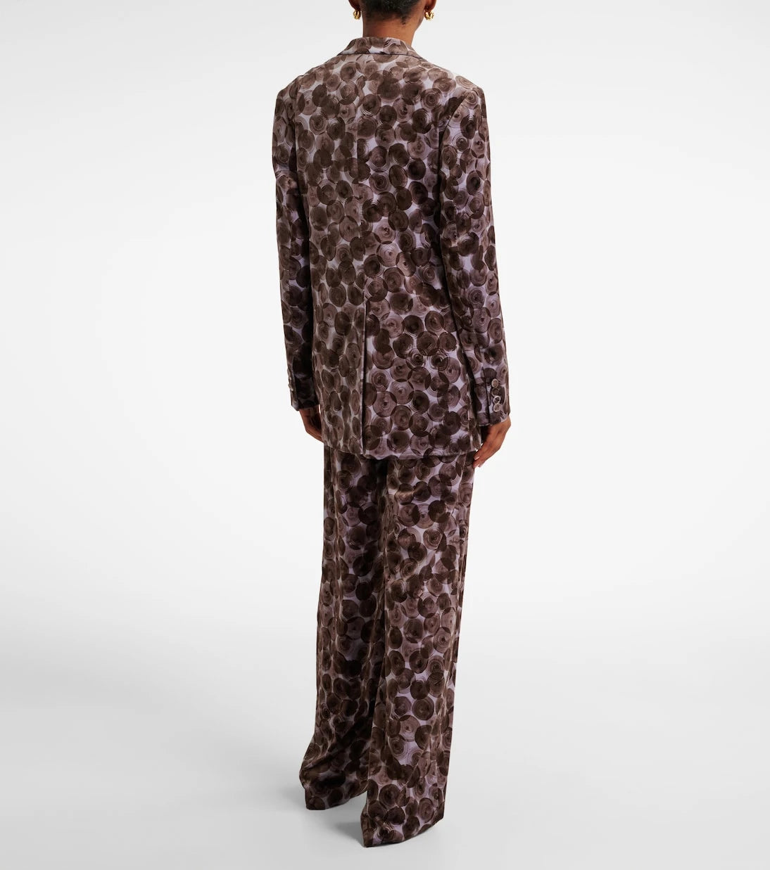 Dries Van Noten - Printed cotton-blend blazer