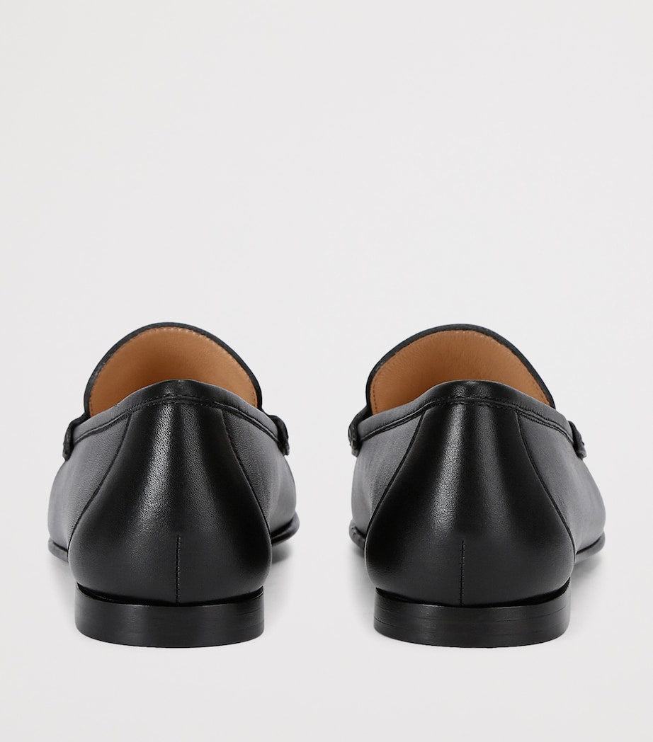 Chloé Black Calfskin Loafers