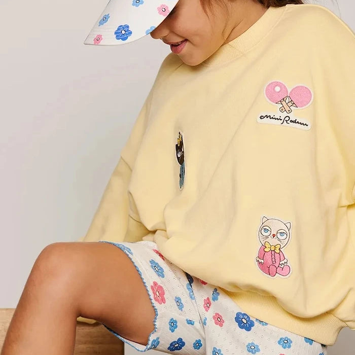 Mini Rodini суичър за деца от памук Minibabies