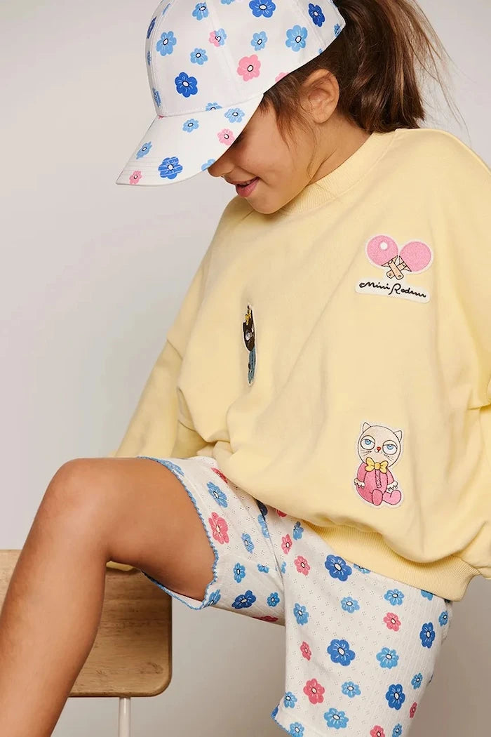 Mini Rodini pamuklu çocuk sweatshirt Minibabies