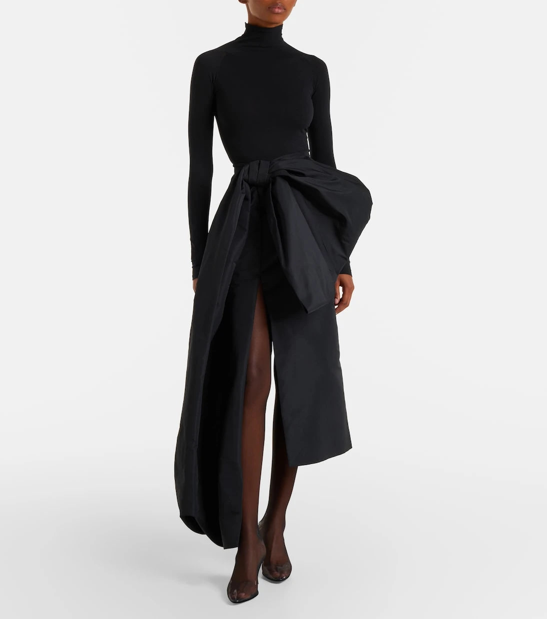Herbert Levine - Sheer Perfection mesh over-the-knee boots