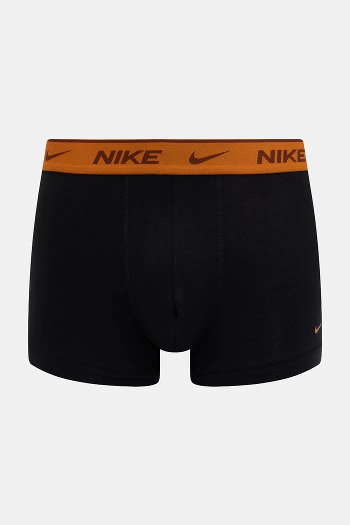 Nike pamuk ve elastanlı erkek dar boxer 3'lü paket