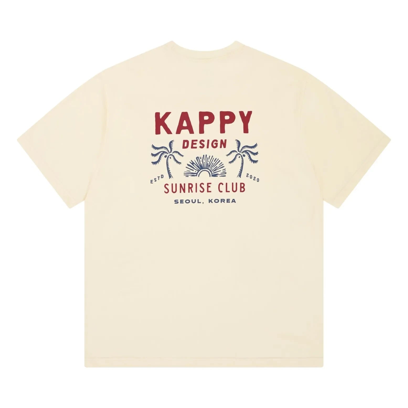 Kappy - Palm Coast T-shirt | Cream