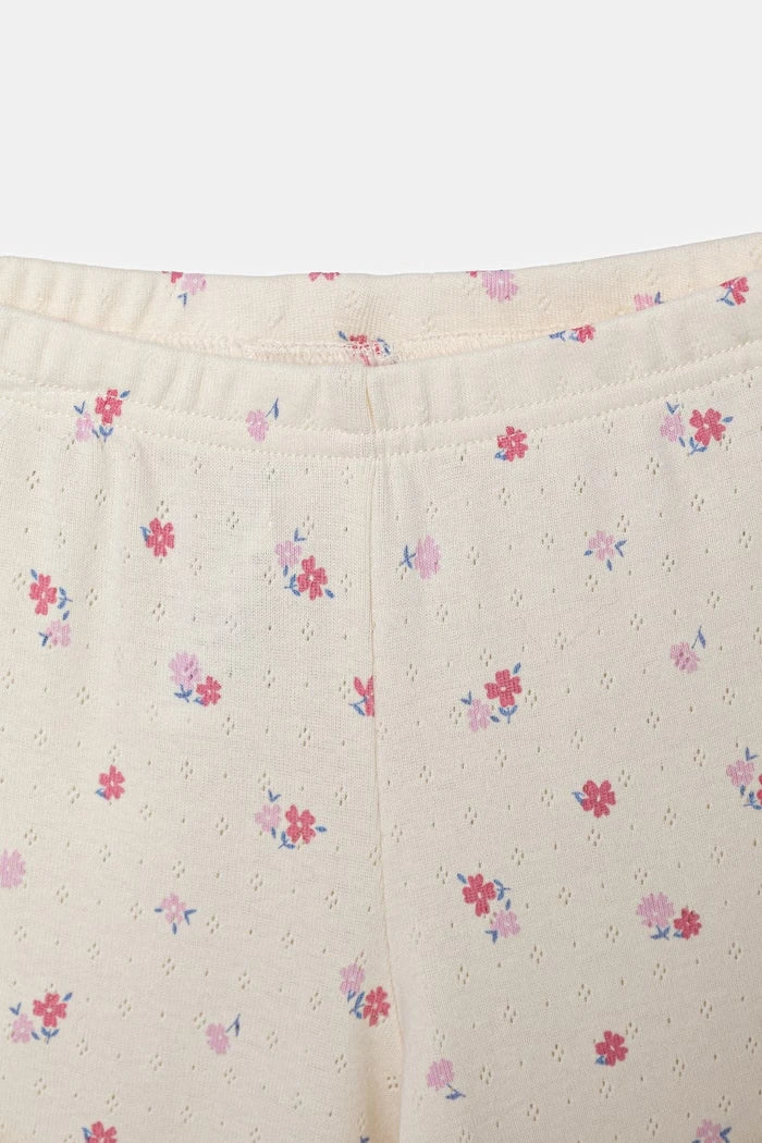 United Colors of Benetton çocuklar için pamuklu iki parçalı pijama