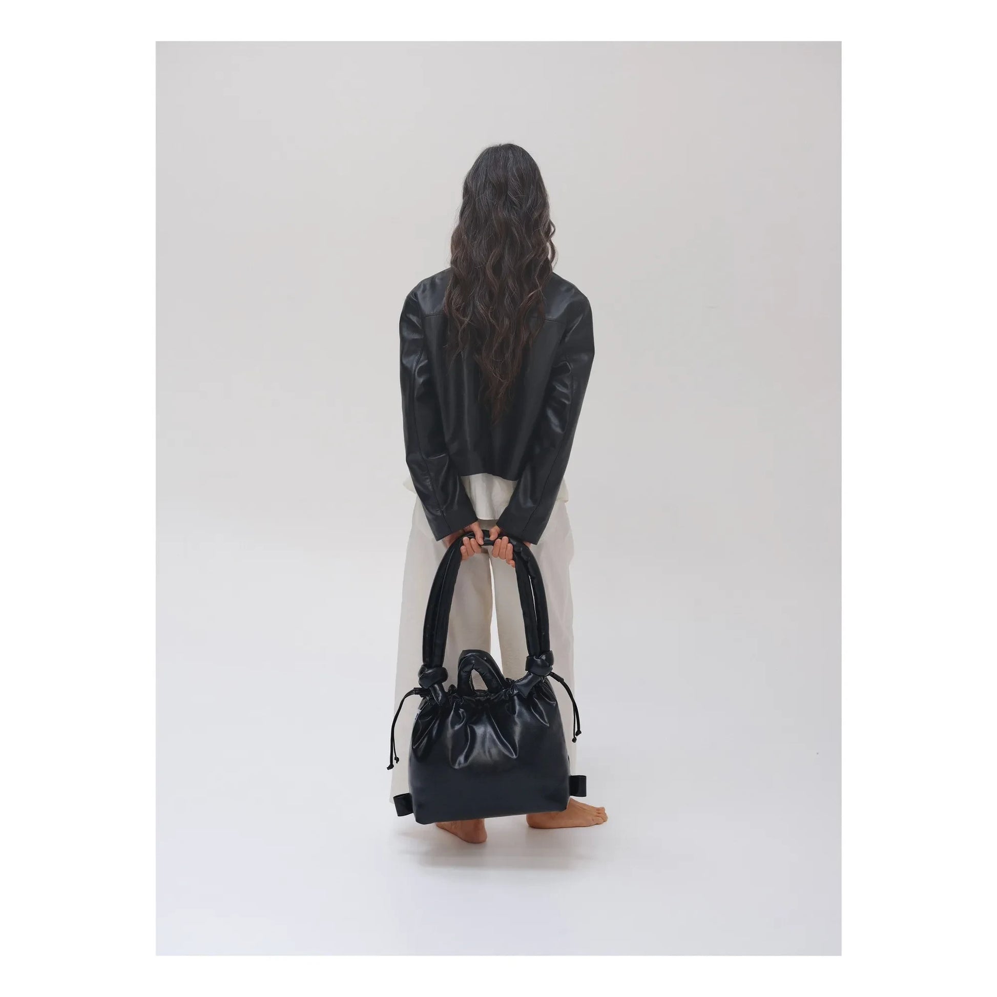 Olend - Ona Vegan Leather Bag | Black