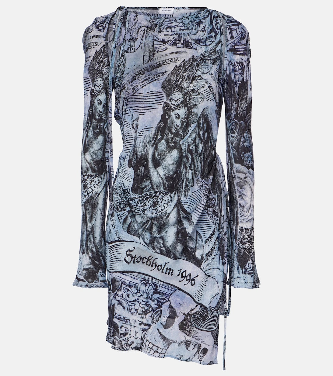 Acne Studios - Printed wrap dress